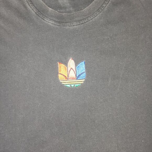 Adidas Men's Originals 3D Trefoil Graphic T-Shirt - Picture 3 of 6